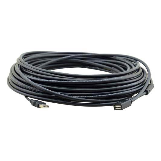 Cable Extensor Activo USB 10.70 mts | USB 2.0 Alta Velocidad 480 Mbps | Alimentación por Bus | Sin Drivers | Hubs Integrados 1-2 Tiers