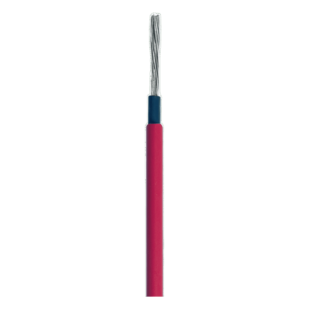 Cable Fotovoltaico Rojo/ Cobre Estañado / 4 mm² (12 AWG) / 2000V / Rollo de 50 m / / UL 4703 y TUV