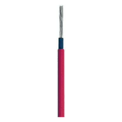 Cable Fotovoltaico Rojo/ Cobre Estañado / 4 mm² (12 AWG) / 2000V / Rollo de 50 m / / UL 4703 y TUV