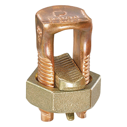 Conector Mecánico de Puesta a Tierra, de Cobre, Para Cables de Calibre 8 a 4 AWG