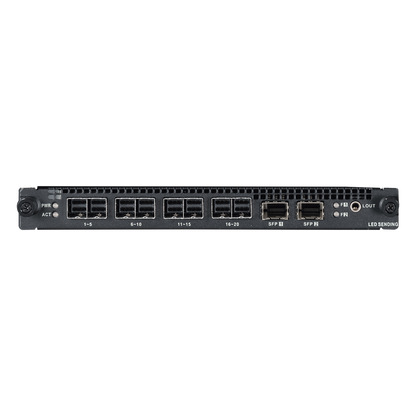 Tarjeta de Salida LED 4 miniSAS / 20 Puertos 1G + 2x10G Óptico / 10.4 MP / Compatible Serie DS-C30S (V2)