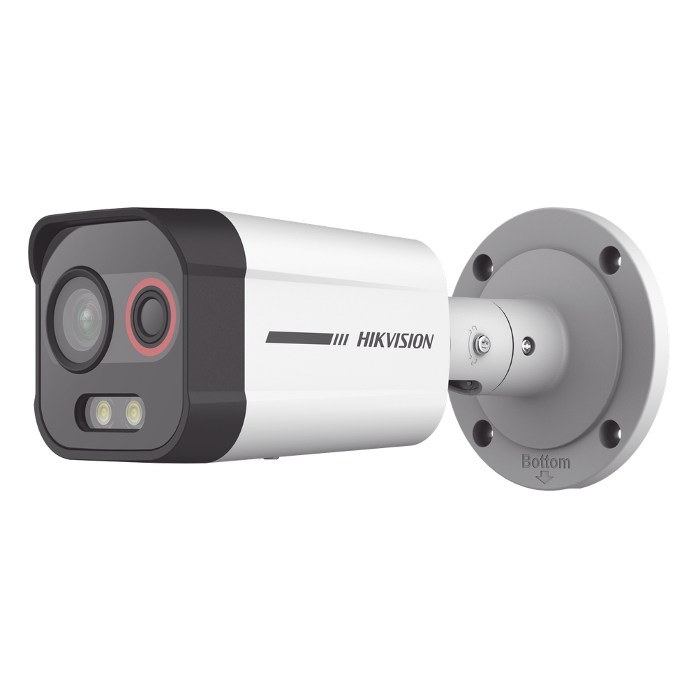 Cámara Bala IP Térmica y Óptica Biespectral / Análisis de Video (VCA) para Protección Perimetral / Clasifica Vehículo/Humano / Térmica 96 x 72