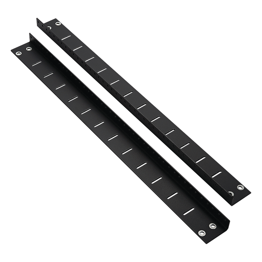 Kit de Rieles Posteriores para Gabinetes PanZone de Panduit, de 18 UR, Color Negro