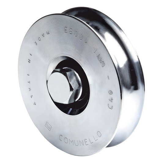 310 - Rueda de 8 cm SIN Soporte / Soporta hasta 200 kg / Canal Tipo "U"