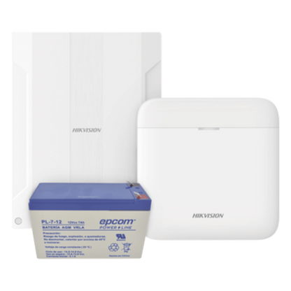 (AXPRO) KIT de alarma AX PRO conversión de zonas cableadas a inalámbricas / Incluye: 1 Hub IP, Wifi y 3G/4G con Batería de respaldo/ 1 Expansor de 16