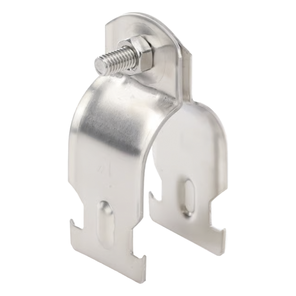 Abrazadera de Acero Inoxidable de 1" Para Unicanal Tipo Strut