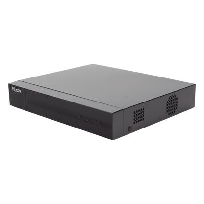 DVR 4 Canales TurboHD + 1 Canal IP / 2 Megapíxel (1080p) Lite / Acusense Lite (Evita Falsas Alarmas) / Audio por Coaxitron / 1 Bahía de Disco Duro