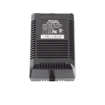 Transformador de 24 VCA / 2.5 Amp (60 VA) / Multiples Usos / Recomendado para PTZ TURBOHD e IP / Interior