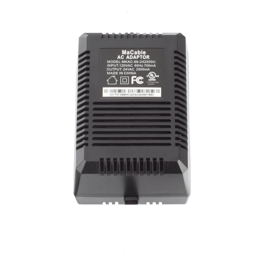 Transformador de 24 VCA / 2.5 Amp (60 VA) / Multiples Usos / Recomendado para PTZ TURBOHD e IP / Interior