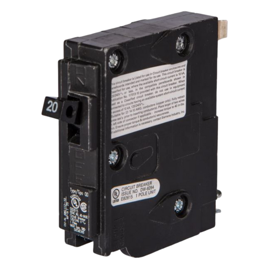 Interruptor automático enchufable tipo QD 1 polo, 50 amp