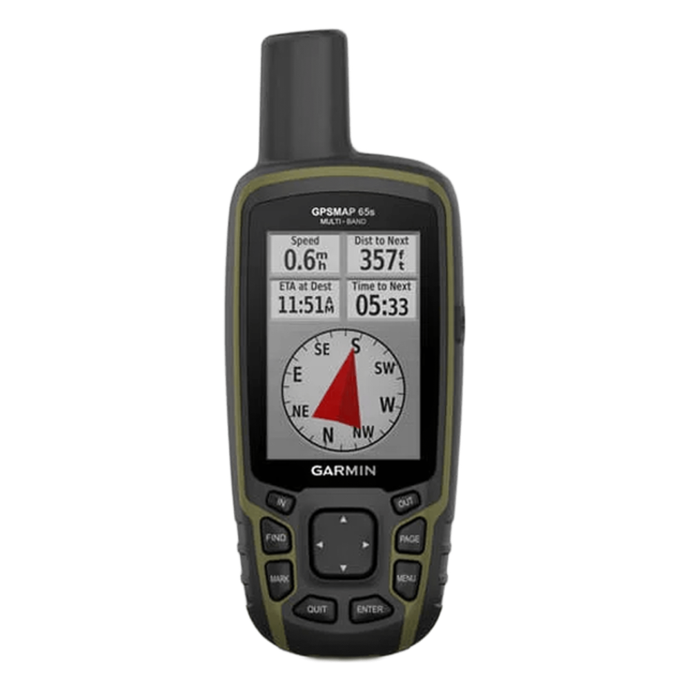 GPSMAP 65S Portátil para Actividades Outdoor / Pantalla TFT Transflectiva 2.6 Pulgadas / Resolución 160x240 Pixeles / Brújula de 3 Ejes / Altímetro