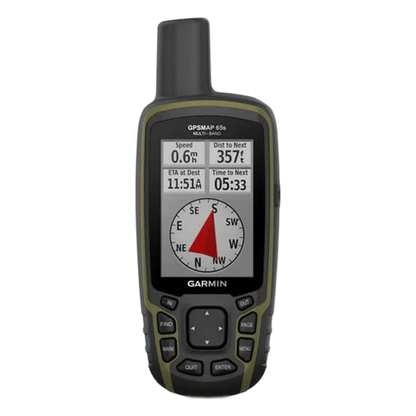 GPSMAP 65S Portátil para Actividades Outdoor / Pantalla TFT Transflectiva 2.6 Pulgadas / Resolución 160x240 Pixeles / Brújula de 3 Ejes / Altímetro