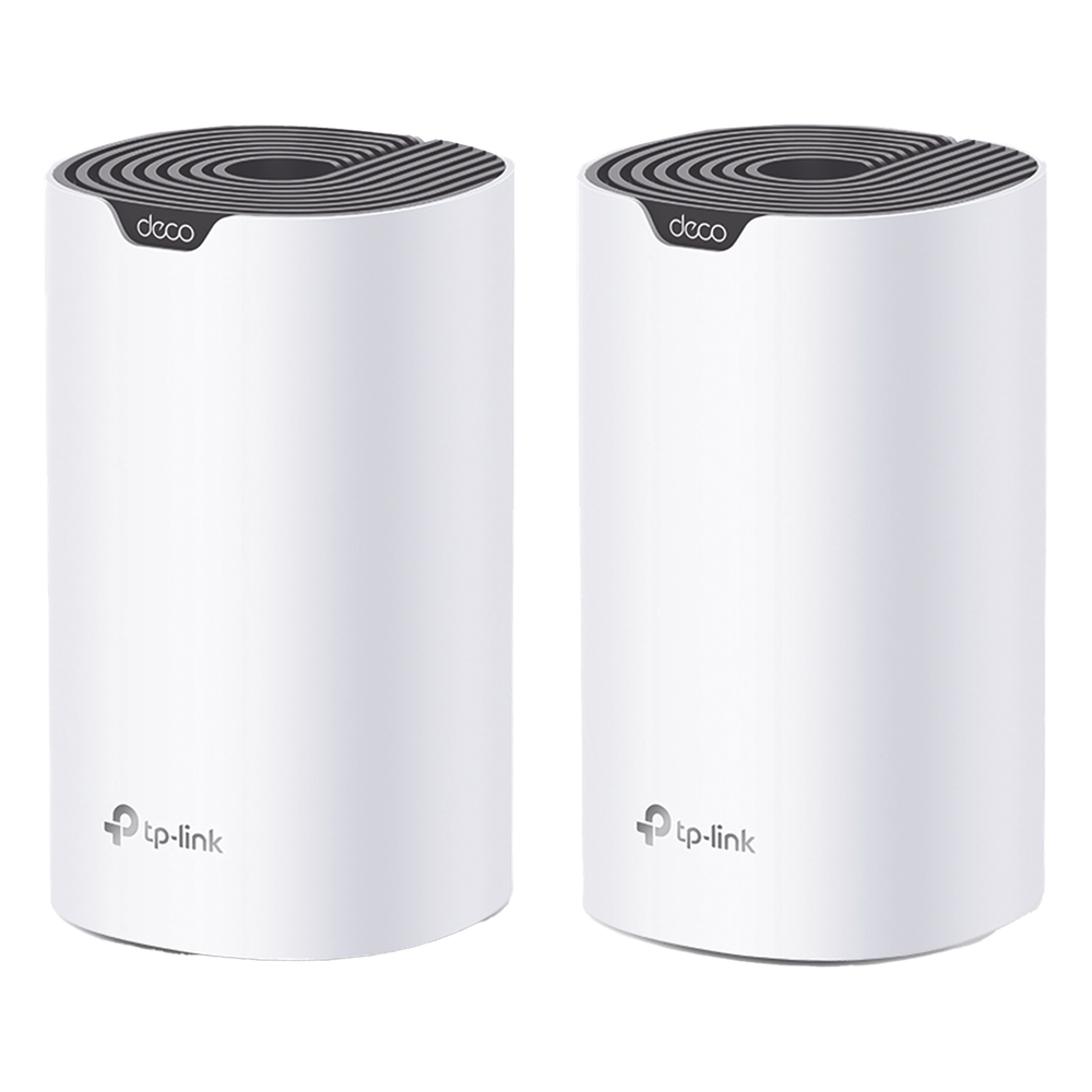 Kit 2 Routers Inalámbricos MESH Interior para Hogar / Doble Banda Wi-Fi 5 AC1900 Mbps / 3 Puerto Gigabit WAN/LAN / 3 Antenas Internas