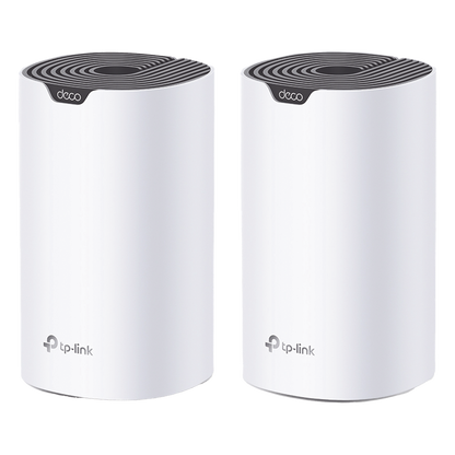 Kit 2 Routers Inalámbricos MESH Interior para Hogar / Doble Banda Wi-Fi 5 AC1900 Mbps / 3 Puerto Gigabit WAN/LAN / 3 Antenas Internas