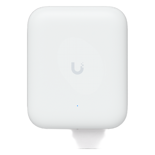 Access Point UniFi WiFi U7 Outdoor WiFi 7 802.11be Doble Banda, MU-MIMO 2x2 en Cada Banda, Puerto de 2.5 GbE, Antena Sectorial Integrada de 90° en