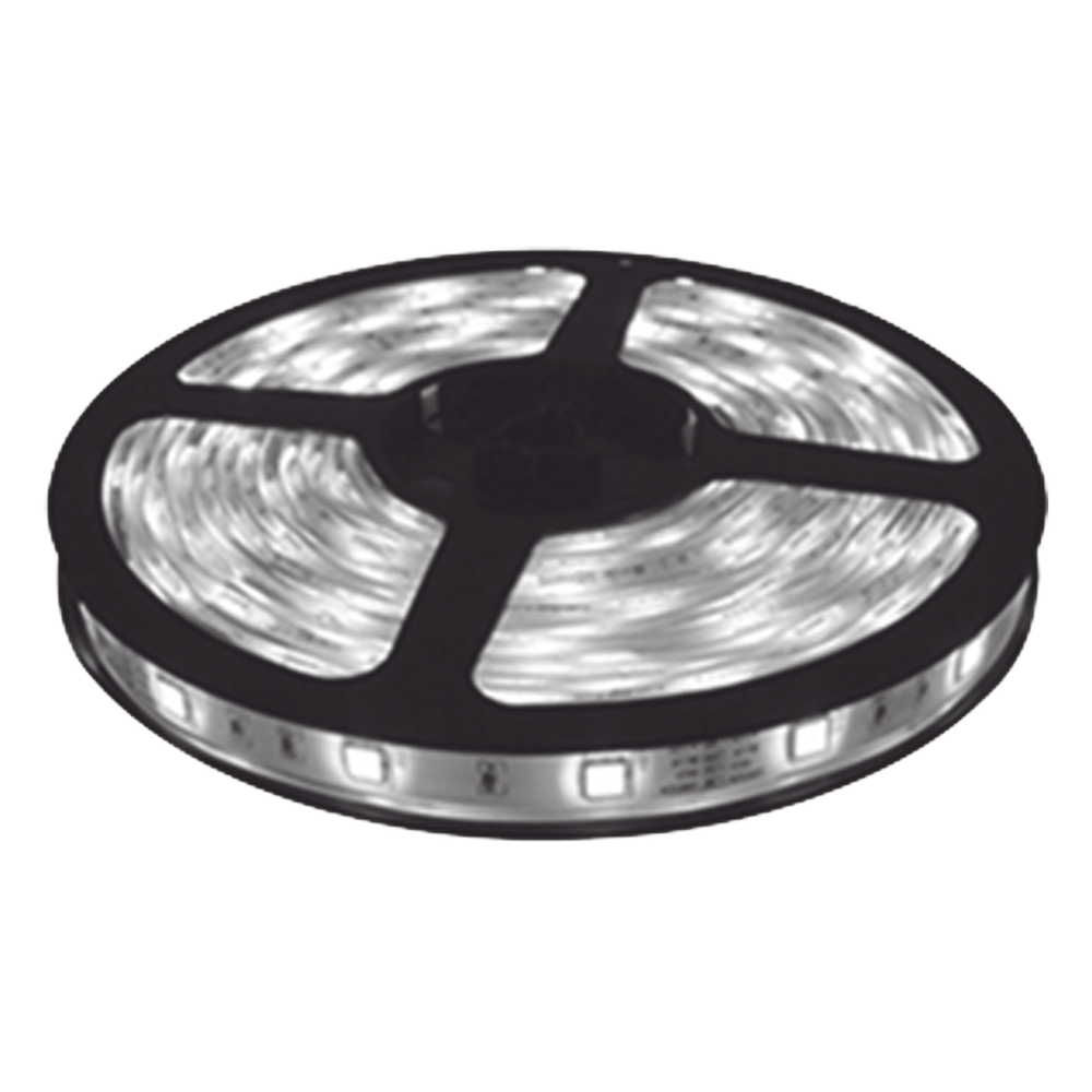 Tira Led de 5 m / Color Blanco / Uso Exterior / Potencia 15 W / 420 lm/ 12 V CD / IP 65.