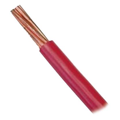 Cable Eléctrico 10 AWG Color Rojo, Conductor de Cobre Suave Cableado. Aislamiento de PVC, Auto Extinguible. Bobina 100 Metros (328.08 Pies)