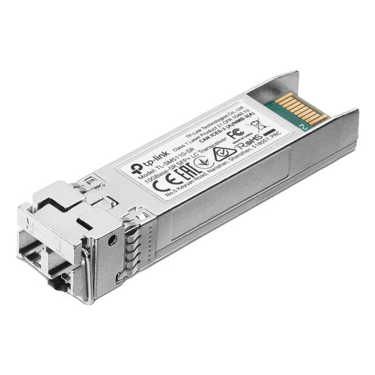 Transceptor mini-GBIC SFP+ / Duplex Multimodo 10GBase / Distancia 300 metros / Conector LC