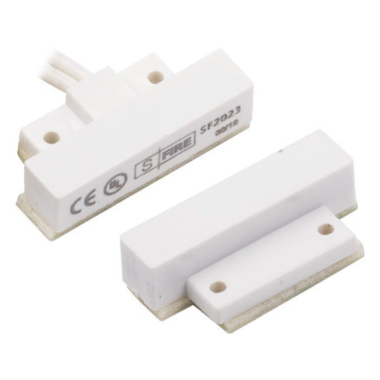 Contacto Magnético Ultra Compacto / GAP 13 mm (0.51 in) / Reed Switch NC / 12 VCC / Puertas y Ventanas