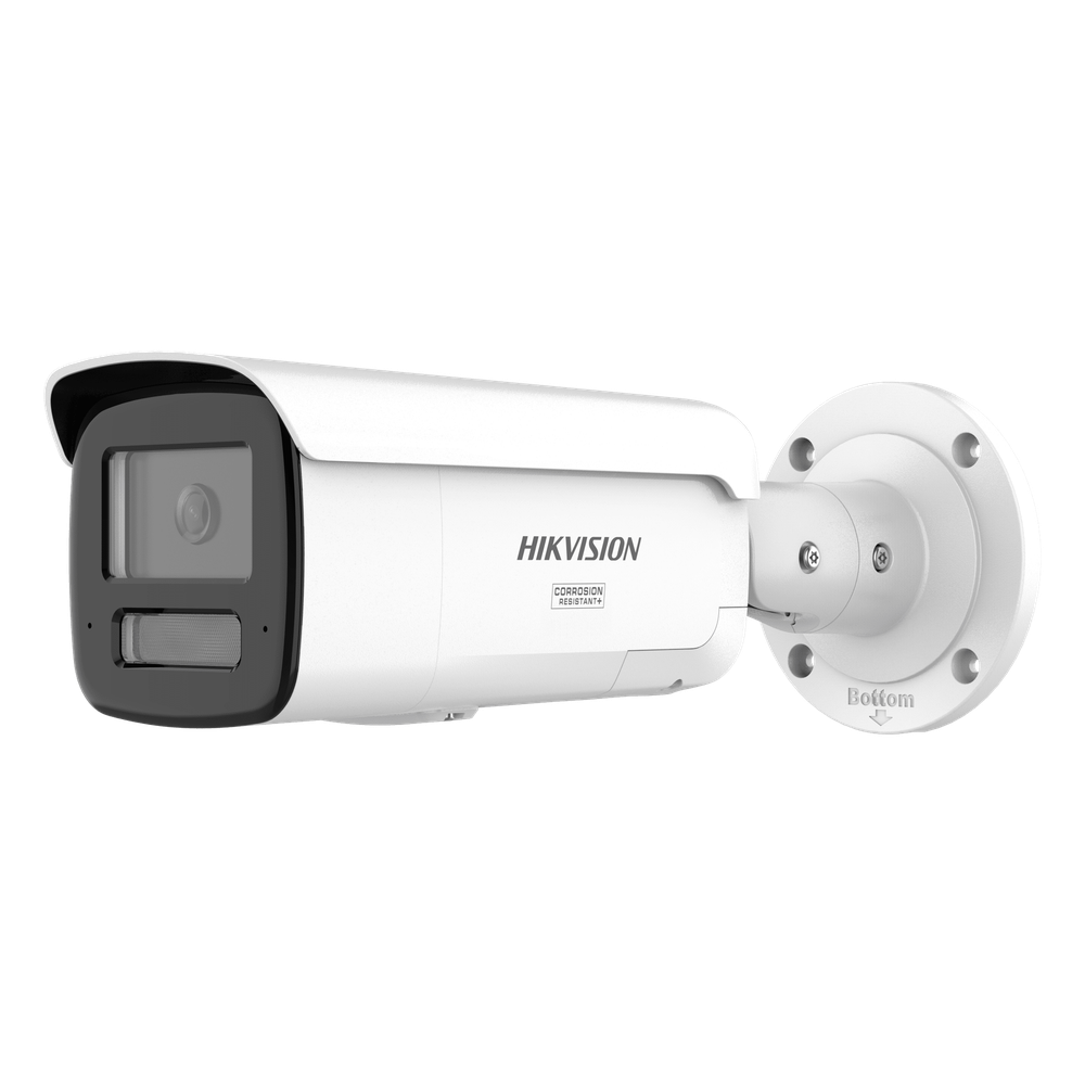 Bala IP 12 Megapixel (UHD) / Lente 4 mm / Smart Hybrid Light / Clasificación Persona-Vehículo Deep Learning / WDR 120 dB / IP67 NEMA 4X / Audio