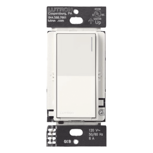 Apagador auxiliar Sunnata de pared para control de 3 vías o escalera, 120 V, compañero cableado del apagador principal del sistema RadioRA 3, color