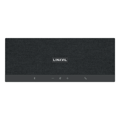 Altavoz y Micrófono portátil / Bluetooth / Conexión USB / 2 Micrófonos de 5W / Salas Medianas / Botones Touch / Linkvil
