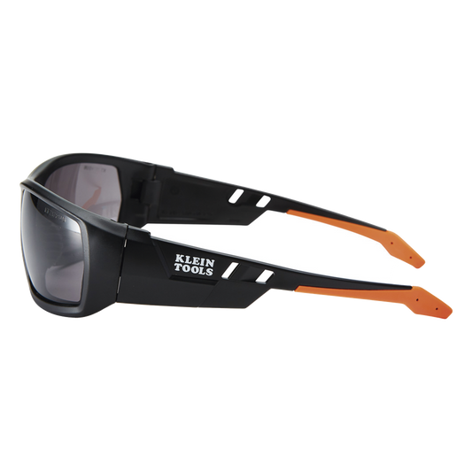 Gafas de seguridad profesionales, marco completo, cristales grises