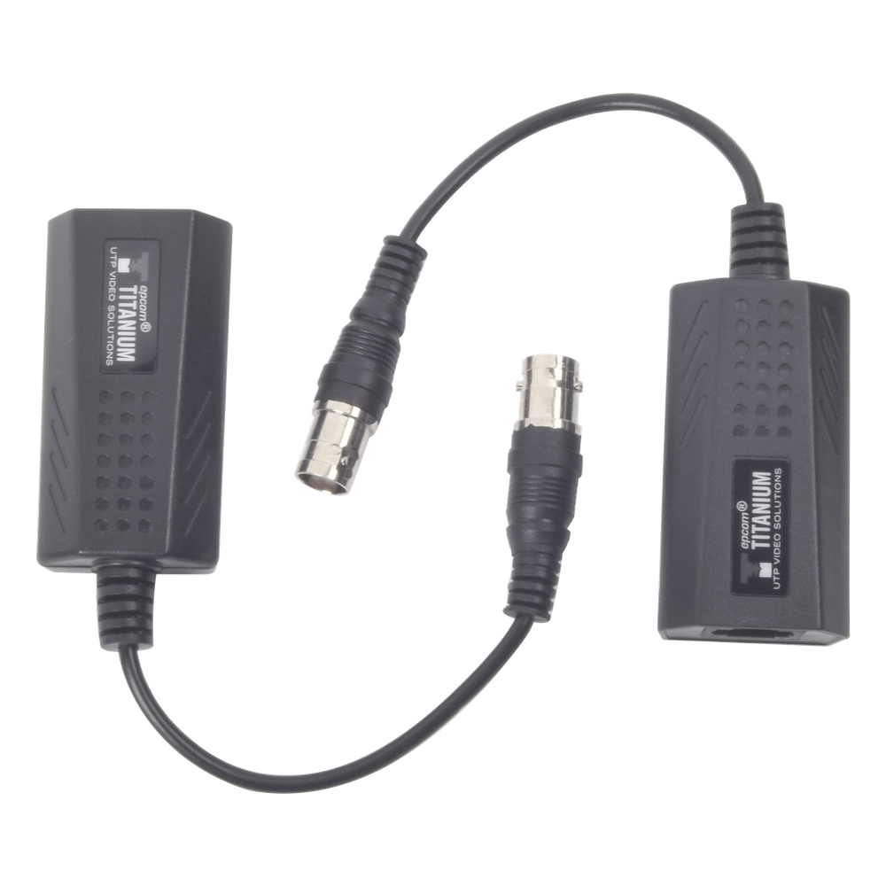 Kit EXTENSOR IP por cable CABLE COAXIAL para distancias de HASTA 200 m / REUTILIZA EL CABLEADO EXISTENTE PARA CONECTAR CÁMARAS IP / No Requiere