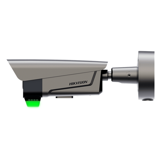 Bala IP 4 Megapixel ANPR para Control de Acceso y Control Remoto / Lente Mot. 2.8 mm a 12 mm / Presición 98.5% / Audio Personalizado e Indicador LED