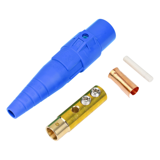 Conector camlock 400 AMPERES HEMBRA COLOR AZUL