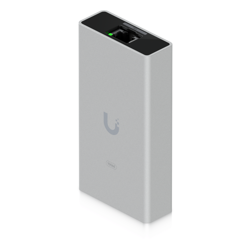 Adaptador USB-C a Ethernet 10 GbE Plug-and-Play que Permite Conectividad de Alta Velocidad en Equipos Compatibles con USB4 / Thunderbolt, Ideal para