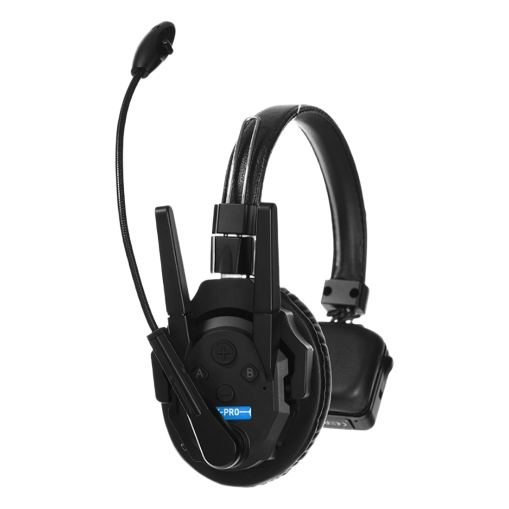 Intercomunicador Inalámbrico Full-Duplex / Rango 500 m (1640 ft) / Hasta 13 Unidades / Latencia 80 ms / AEC 2.0 / Batería 24 Hrs / USB-C