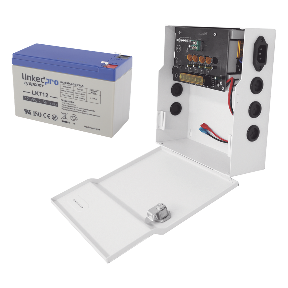 Kit / Fuente PLK12DC4ABK + Batería incluída LK712