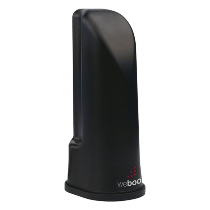 Antena de escritorio tipo cilindro color negra. Cubre las bandas de frecuencia celular. Especial para amplificadores y dispositivos celulares 4G y