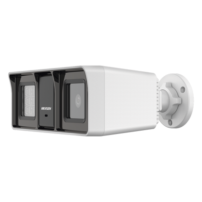 [Dual Light + ColorVu] Bala TURBOHD 2 Megapíxel (1080p) / Lente 2.8 mm / 60 mts IR + 60 mts Luz Blanca / Gran Angular 101° /Exterior IP67 / Micrófono
