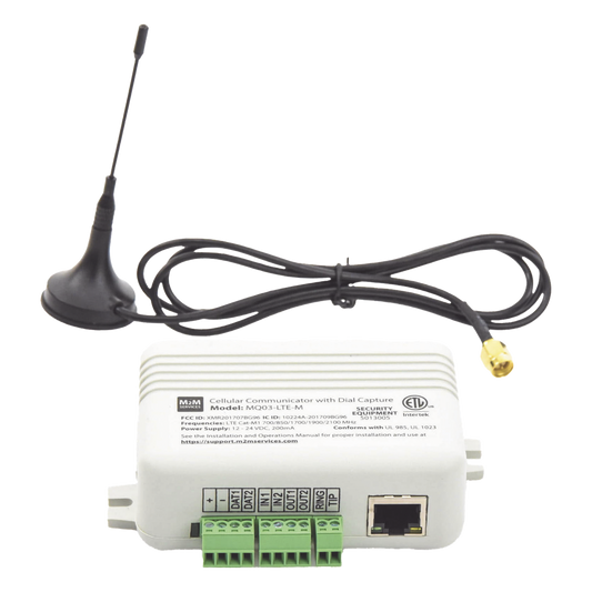 Comunicador DUAL ETHERNET + 4GLTEM/5G / 2 ENTRADAS Y 2 SALIDAS / Programación Remota / 1 Año de servicio GRATIS