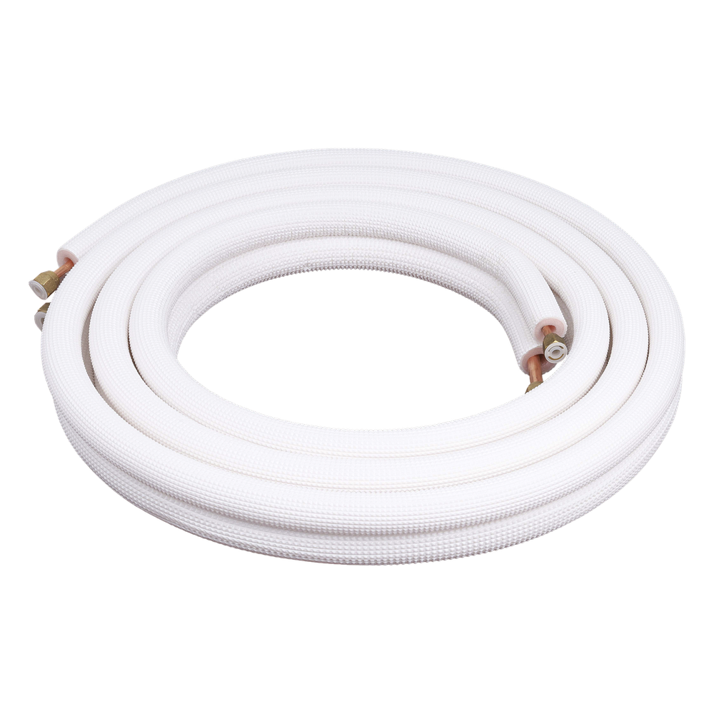 Kit de tubería / 1 / 4" y 3 / 8 " / Capacidad para minisplit AUFIT / 1 Tonelada / Cinta aislante / Accesorios / Longitud de 4 metros