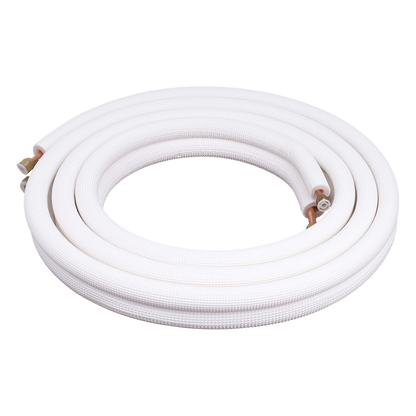 Kit de tubería / 1 / 4" y 3 / 8 " / Capacidad para minisplit AUFIT / 1 Tonelada / Cinta aislante / Accesorios / Longitud de 4 metros