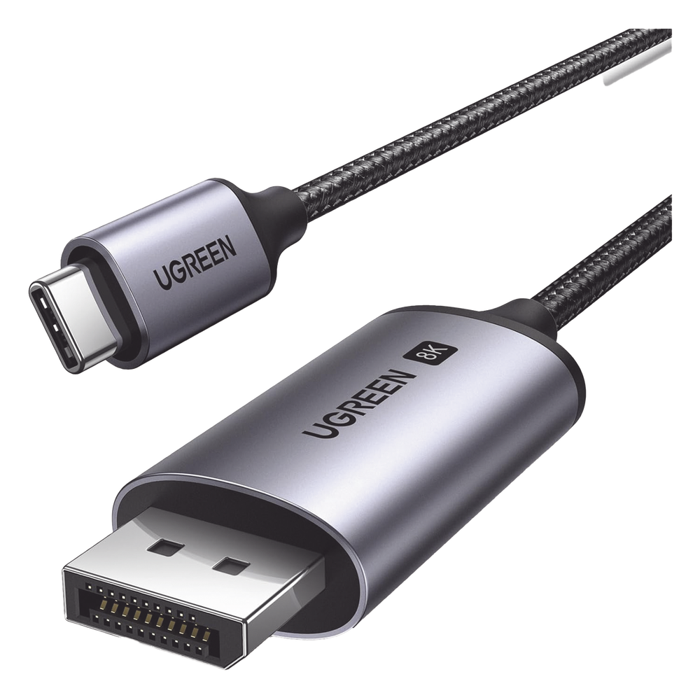Cable USB-C a DP 1.4 | 3 Metros (9.84 Pies) | Compatible con Thunderbolt 3 & 4 | 8K@60Hz | 4K@240Hz | HDR10+ | eARC | DTS | 3D | ALLM | VRR | |