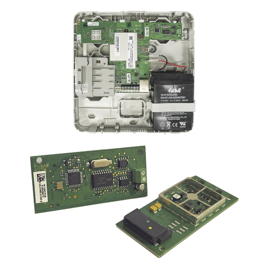 Comunicador dual LTE Cat-M1 con módulo de captura de marcador para reportar paneles de línea telefónica por internet o celular