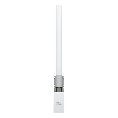Antena omnidireccional, potente cobertura de 360°, doble polaridad MIMO 2x2, frecuencia 5 GHz (5.45-5.85 GHz) de 10 dBi