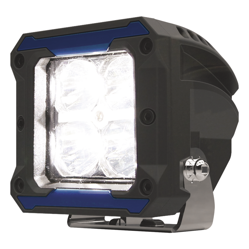 Luz de Trabajo de 9 LED, 1025 Lumens, 12-24 VCD