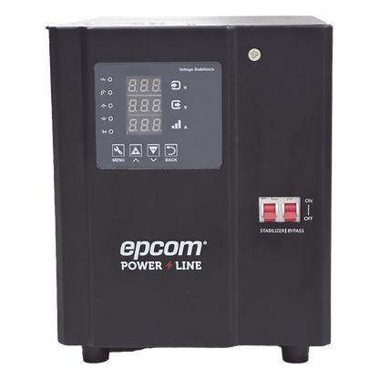Regulador de Voltaje Industrial Monofásico Ferroresonante 3 kVA/3 kW 120 V / Entrada 96-144 Vca / Salida 117.6- 122.4 Vca