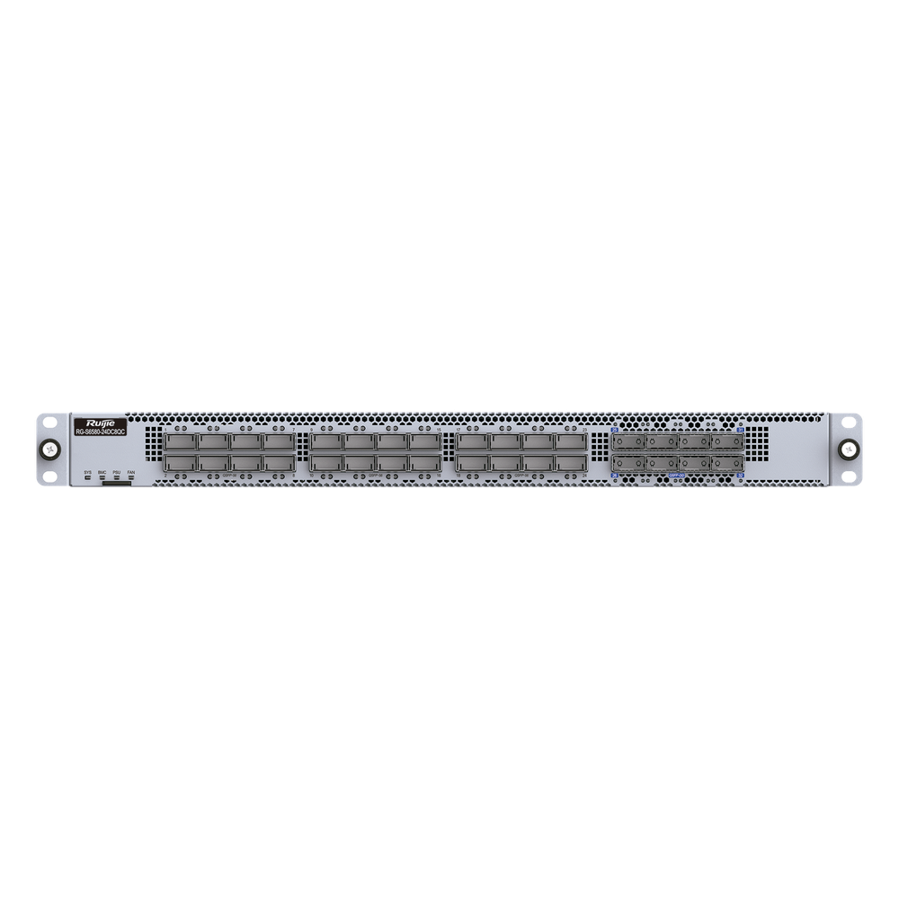 Switch Data Center 200GE / 24 Puertos QSFP56 200G + 8 QSFP-DD 400G / 16.0 Tbps 5350 Mpps / RDMA RoCEv2 PFC ECN Lossless Ethernet / Capa 3 Spine-Leaf