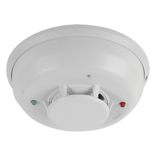 Detector de humo fotoeléctrico-térmico combinado de 4 hilos con sirena y relevador Forma C, serie i3