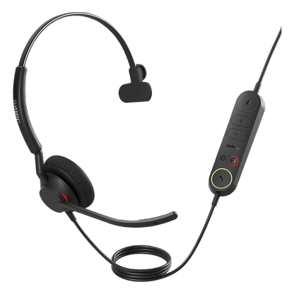 Diadema / Auricular Jabra Engage 40 Mono / USB-C y USB-A / Aislamiento de Ruido / Doble Micrófono MEMS (4093-419-269)