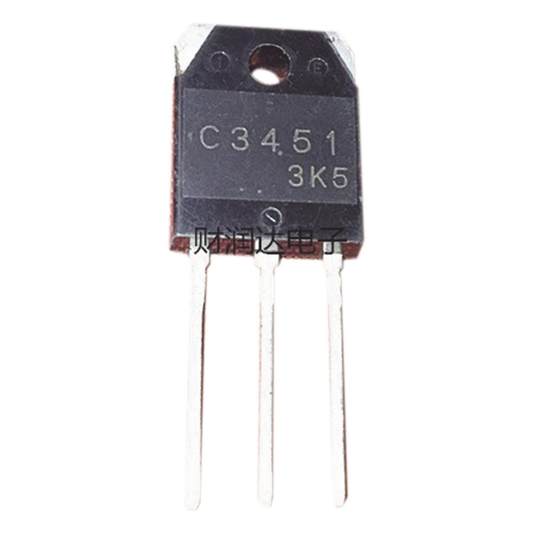 Transistor de Potencia en Silicio tipo NPN, 500 Vc-b, 15 A. 100 Watt, TO-3PA