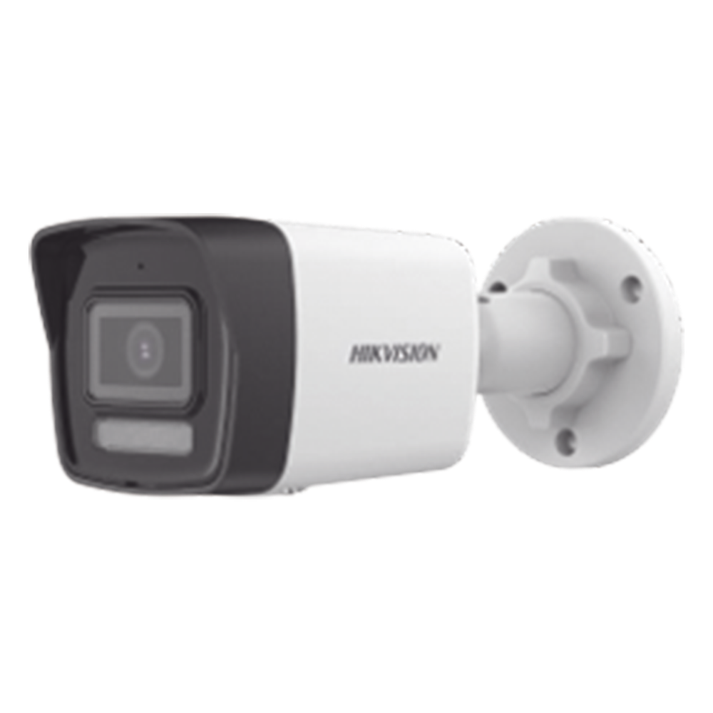 [Dual Light] Bala IP 6 Megapixel / Lente 2.8 mm / 30 mts IR + 30 mts Luz Blanca / Micrófono Integrado / ACUSENSE Lite / Exterior IP67 / H.265 / PoE