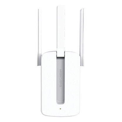 Repetidor / Extensor de Cobertura WiFi N / MU-MISO / 300 Mbps 2.4 GHz / 3 antenas externas / Botón WPS