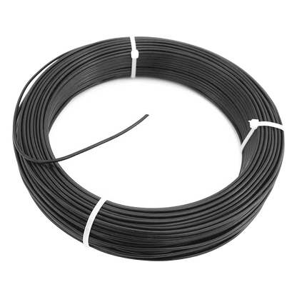 Cable Fotovoltaico Negro / 6mm² (10AWG) / Material COBRE / 2000V / Rollo de 25 m